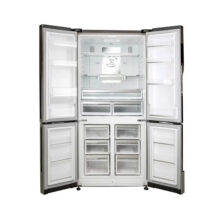 یخچال و فریزر ساید بای ساید 27 فوت هیمالیا مدل تسلا HRFN60504