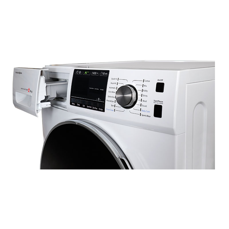 ماشین لباسشویی 8 اتوماتیک پاکشوما مدل BWF 40804 WT