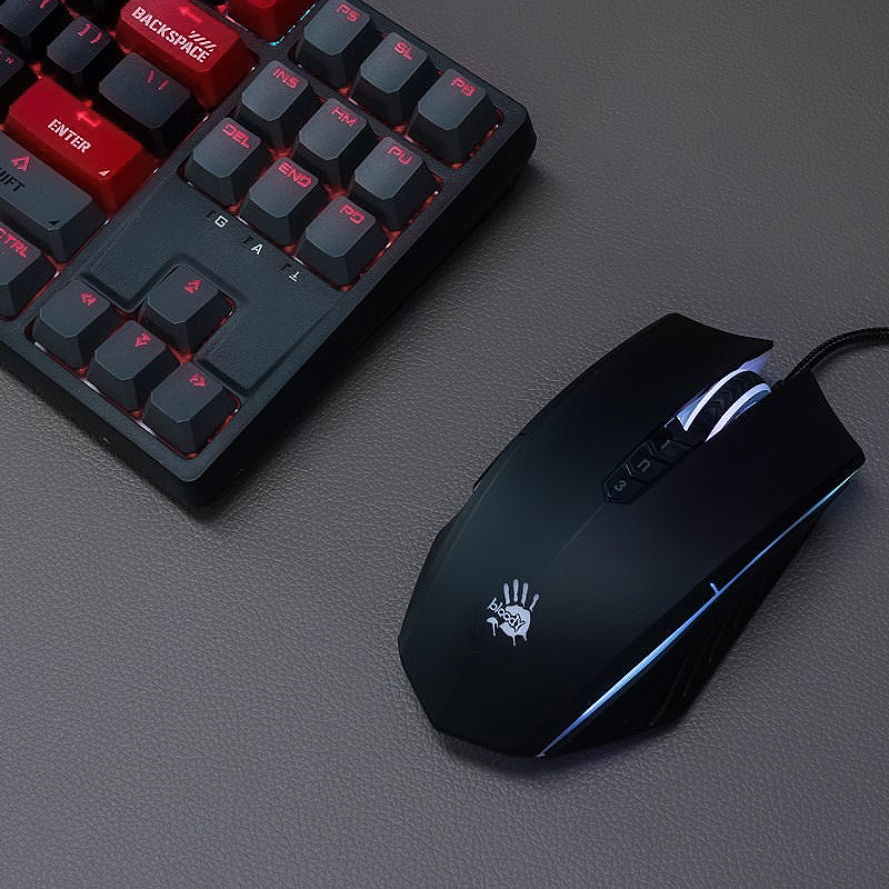 ماوس مخصوص بازی بلادی مدل A7O_MATTE BLACK