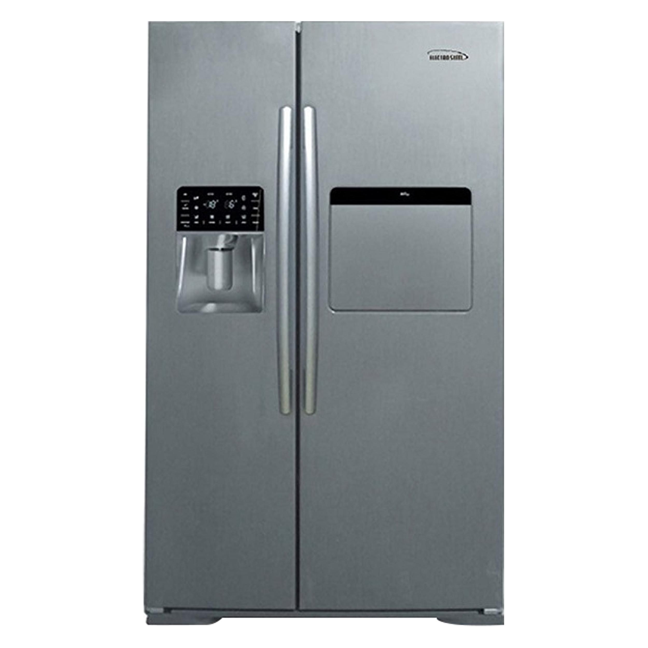 یخچال و فریزر ساید بای ساید 39 فوت الکترواستیل مدل الکترو رويال Electro Royal