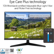 مانیتور مخصوص بازی ایسوس مدل VY279HGE سایز 27 اینچ