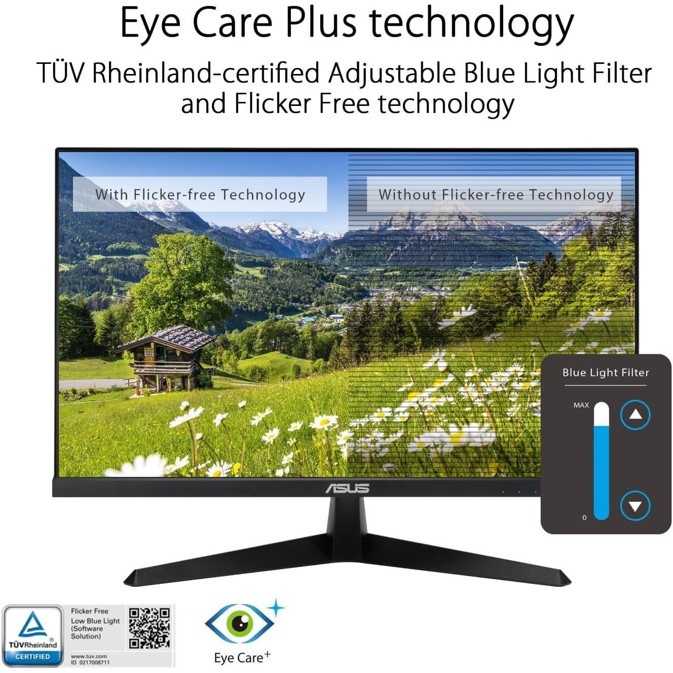 مانیتور مخصوص بازی ایسوس مدل VY279HGE سایز 27 اینچ