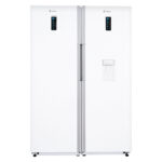 یخچال فریزر 36 فوت دوقلو اسنوا مدل SN6-121، دارای آب‌سردکن، با ارتفاع 180، عمق 67.5 و پهنای 120 سانتی‌متر، میزان مصرف انرژی A+، دارای 5 طبقه در یخچال و 2 طبقه در فریزر، دارای سیستم نوفراست، دارای گردش هوای سه بعدی و