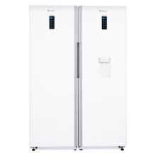 یخچال فریزر 36 فوت دوقلو اسنوا مدل SN6-121، دارای آب‌سردکن، با ارتفاع 180، عمق 67.5 و پهنای 120 سانتی‌متر، میزان مصرف انرژی A+، دارای 5 طبقه در یخچال و 2 طبقه در فریزر، دارای سیستم نوفراست، دارای گردش هوای سه بعدی و