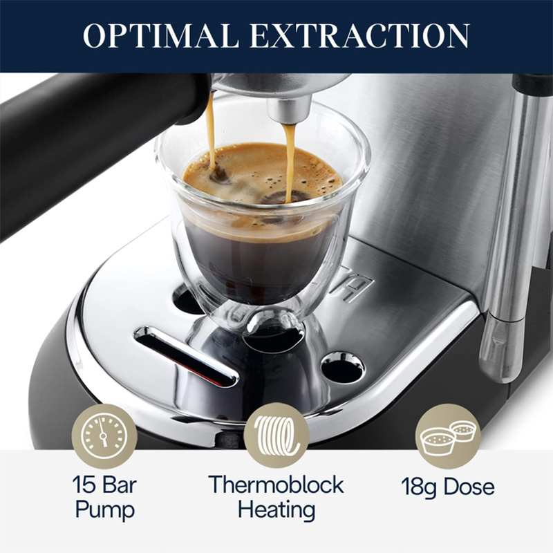 اسپرسو ساز 1.1 لیتری دلونگی مدل EC885M