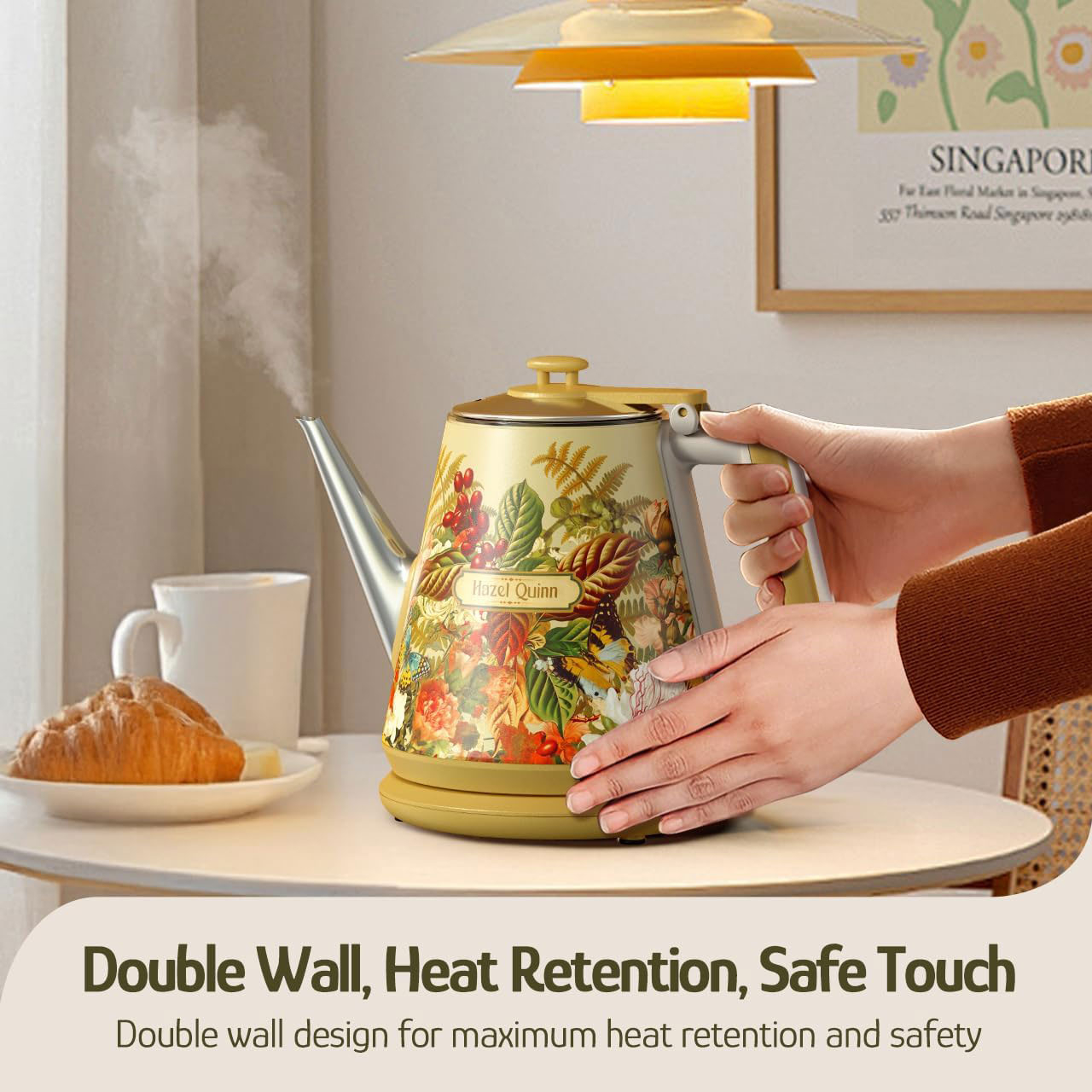 کتری برقی هازل کویین مدل XSH005 گنجایش 1 لیتر