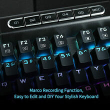 کیبورد مخصوص بازی ردراگون مدل SURA K563 RGB