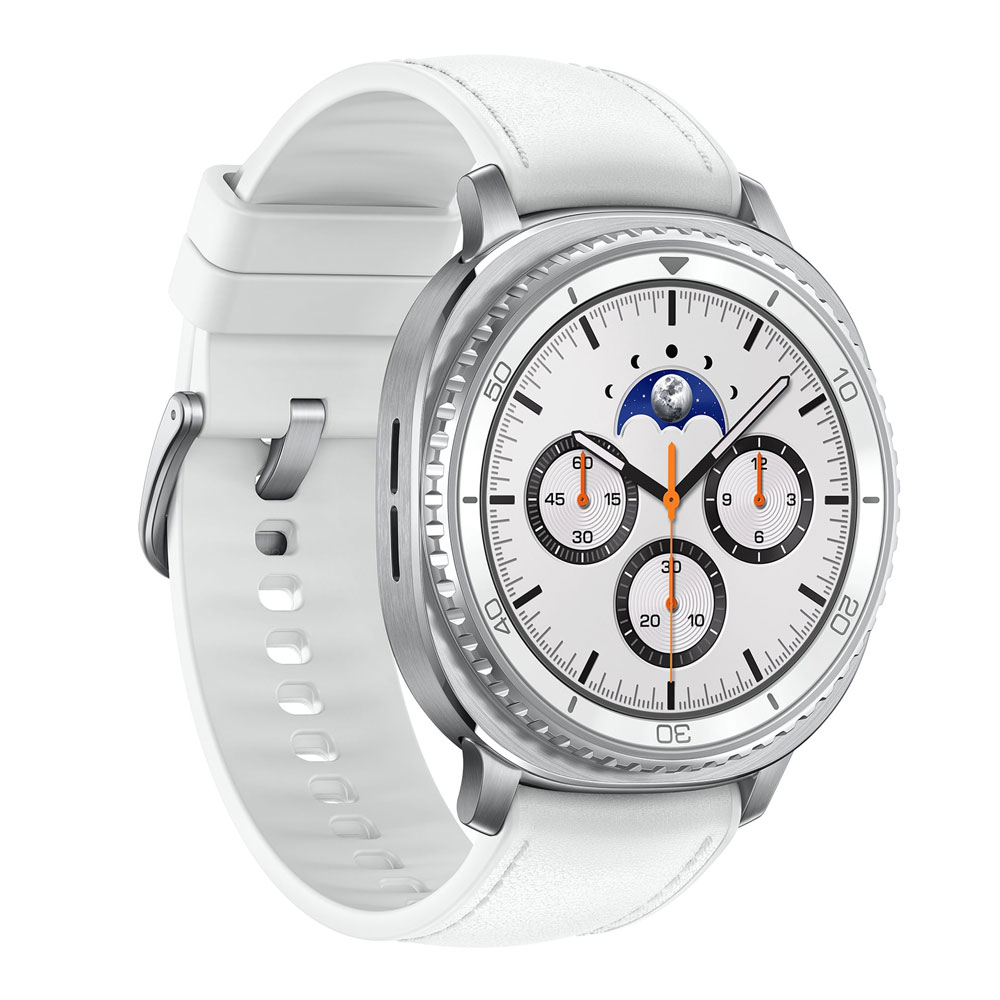 ساعت هوشمند 46 میلی‌متری سامسونگ مدل Galaxy Watch 8 Classic با بند چرمی