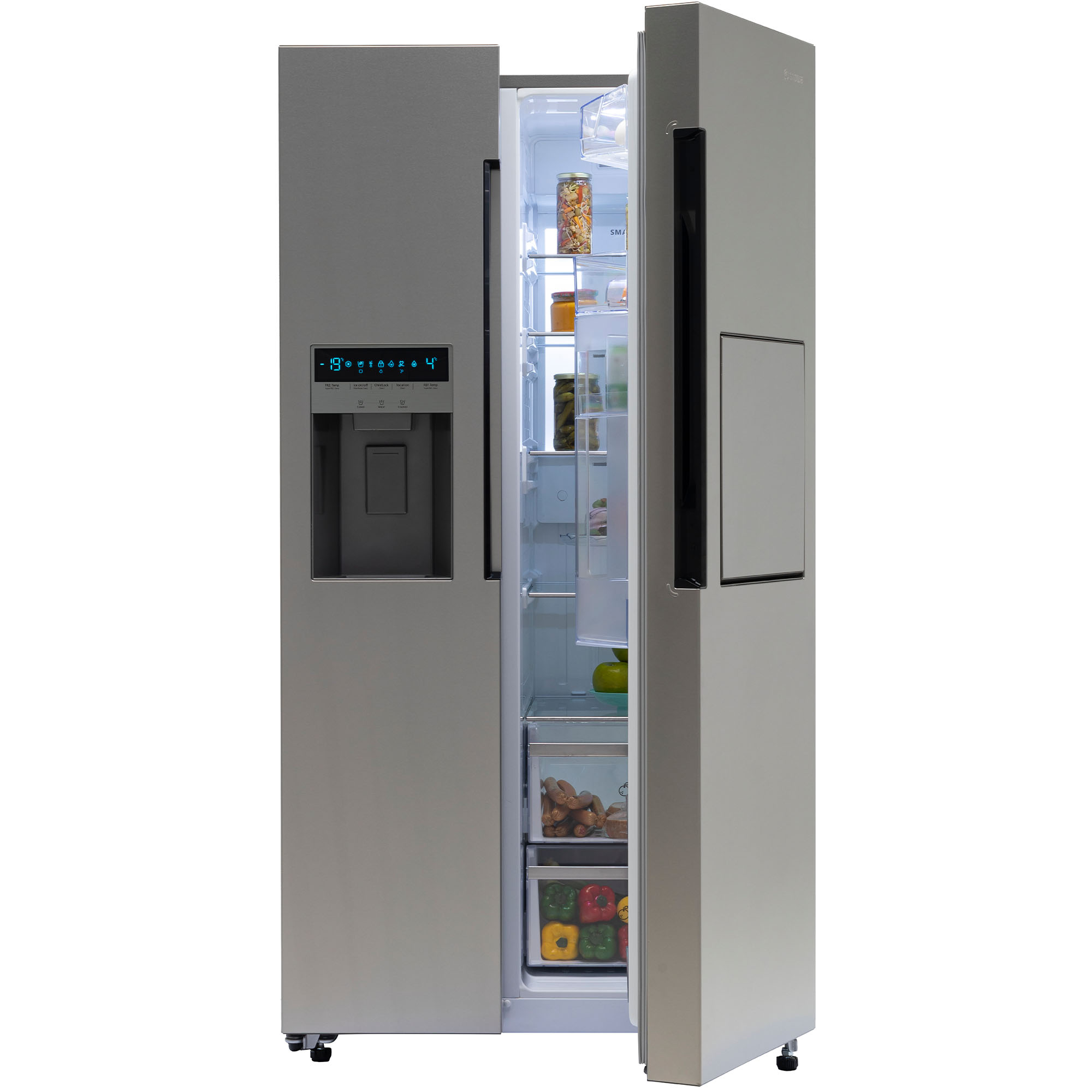 یخچال و فریزر ساید بای ساید 27 فوت اسنوا مدل S8-2261S