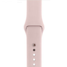 ساعت هوشمند اپل واچ سری 1 مدل 38mm Aluminum Case with Pink Sand Silicone Band 