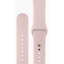 ساعت هوشمند اپل واچ سری 1 مدل 38mm Aluminum Case with Pink Sand Silicone Band 