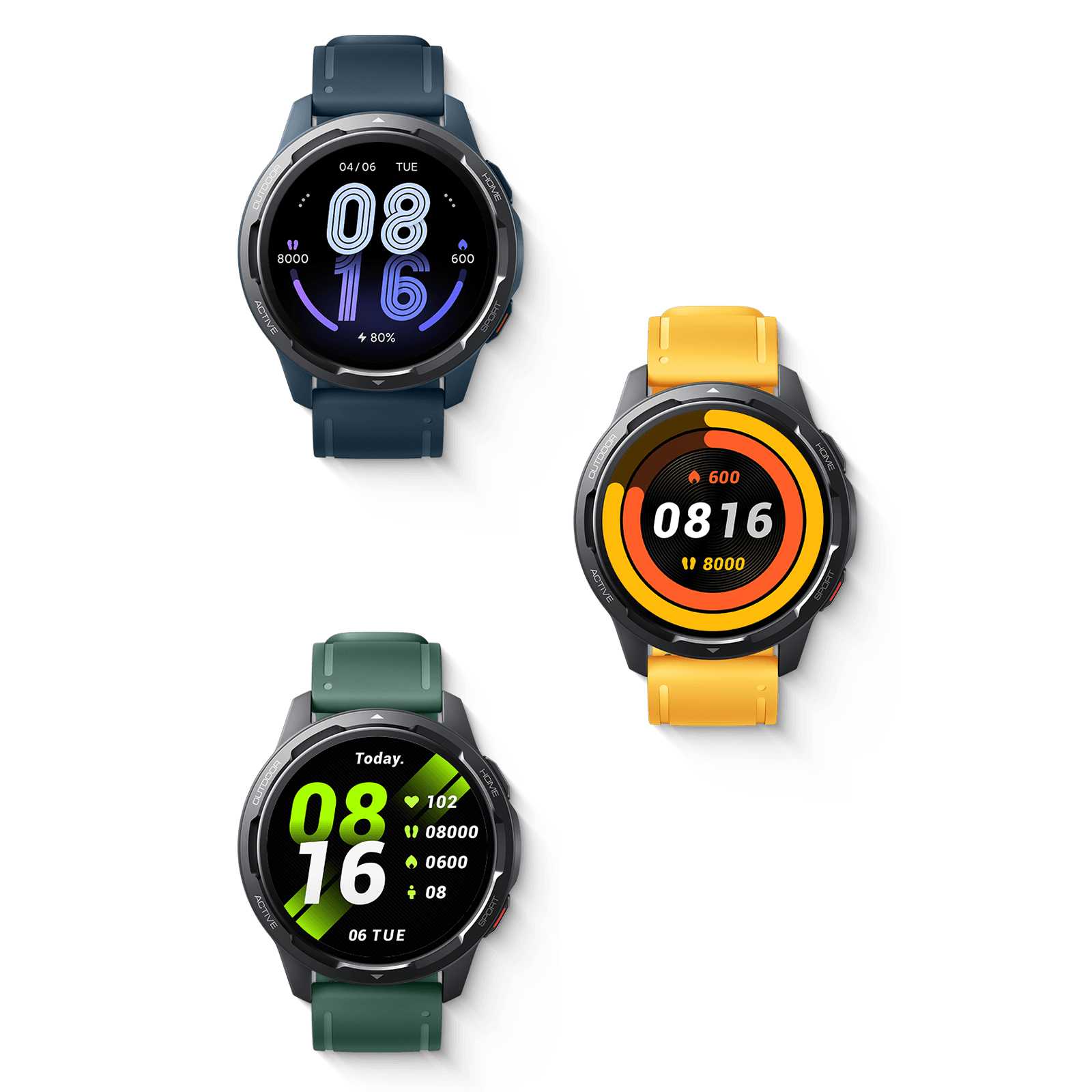 ساعت هوشمند شیائومی مدل S1 Active بند سلیکونی