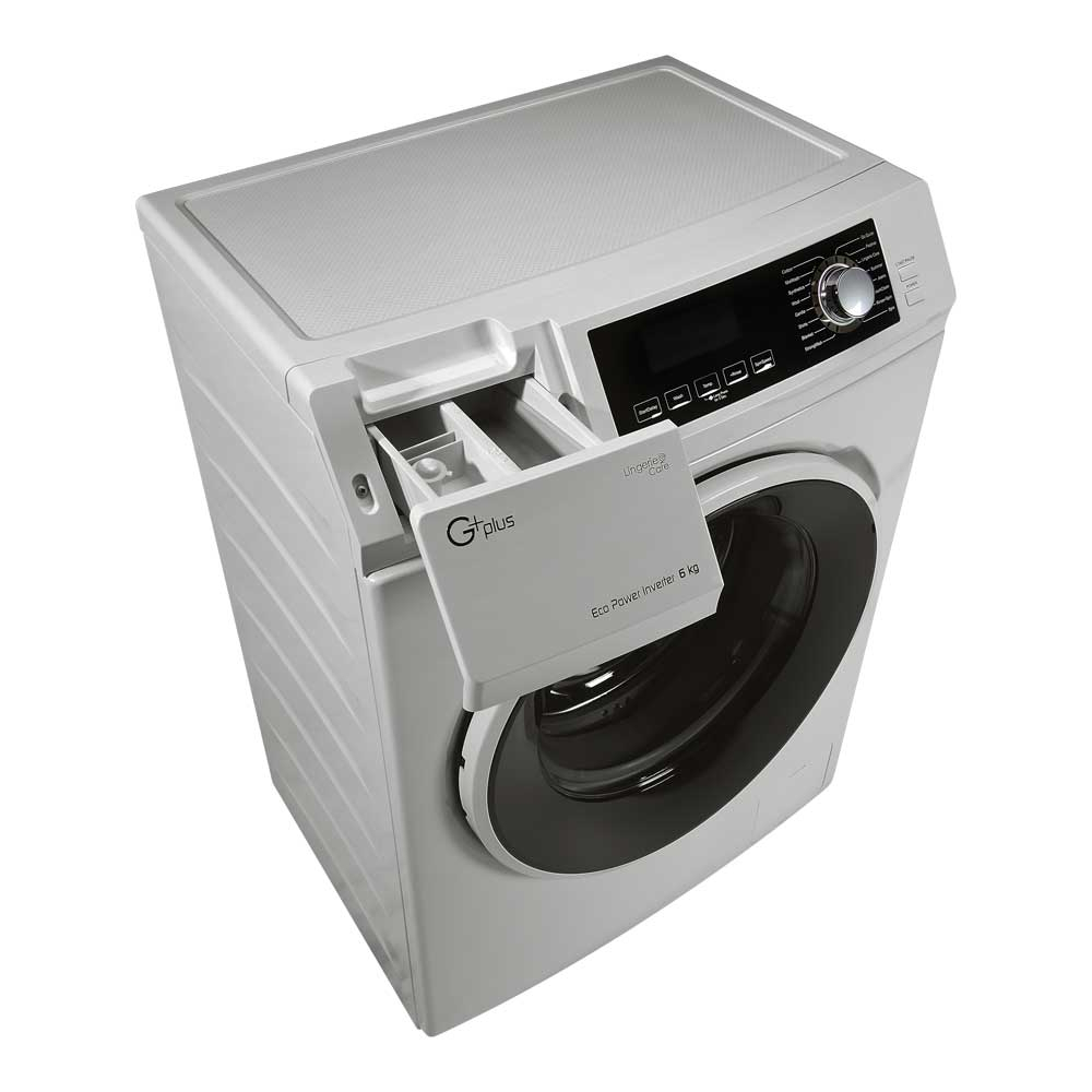 ماشین لباسشویی جی پلاس مدل GWM-K613 ظرفیت 6 کیلوگرم