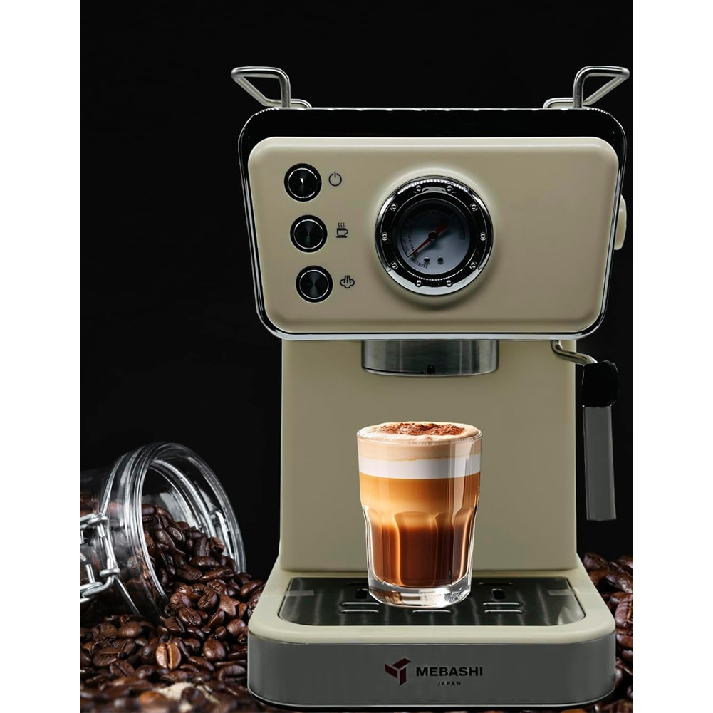 اسپرسو ساز 1500 میلی‌لیتر مباشی مدل ME-ECM2105