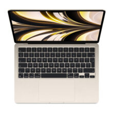 لپ تاپ 13.6 اینچی اپل مدل MacBook Air MC7W4 2022 HNA-M2-16GB RAM-256GB SSD