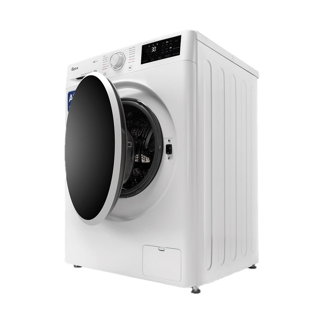 ماشین لباسشویی اتوماتیک جی پلاس مدل GWM-P87S ظرفیت 8 کیلوگرم
