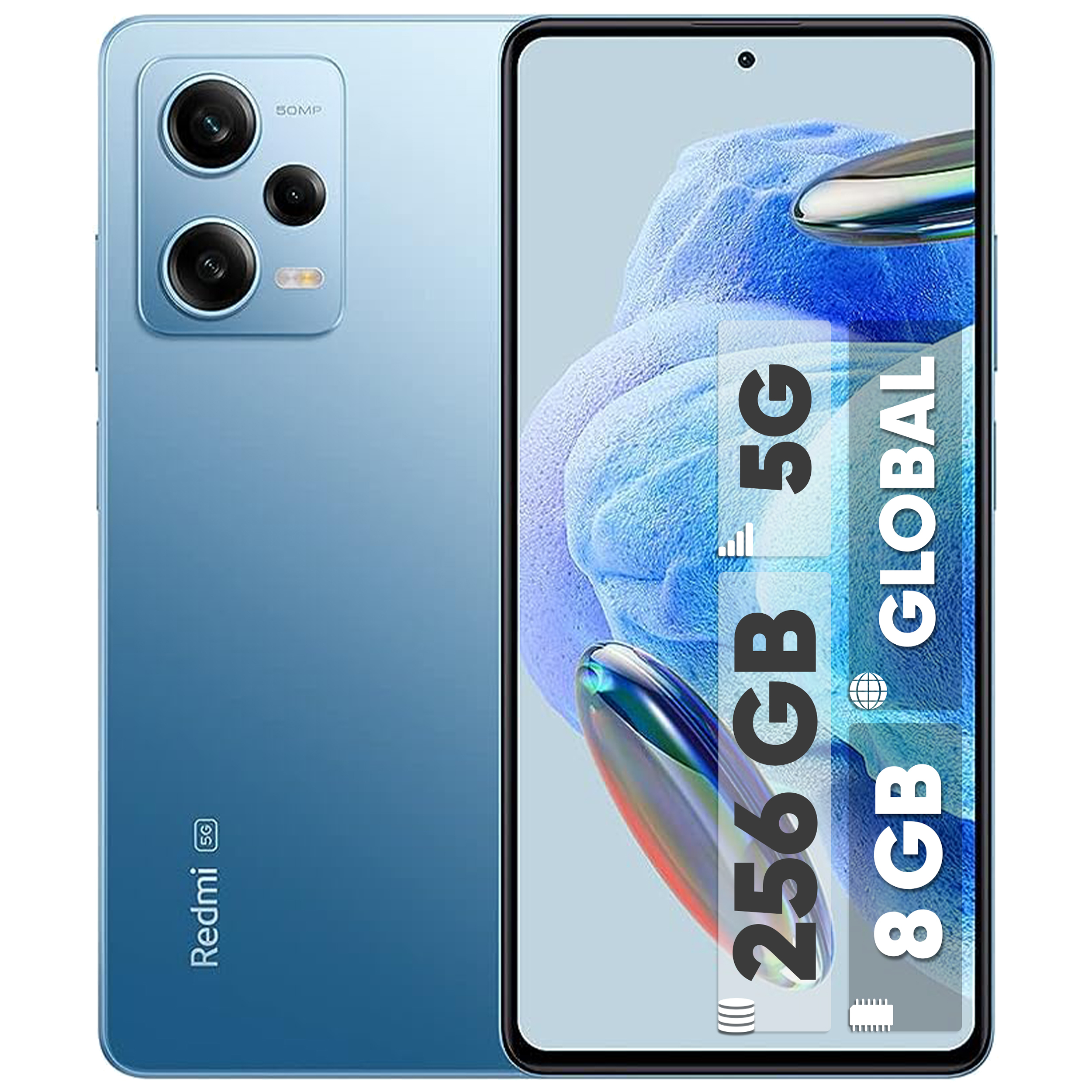 گوشی موبایل شیائومی مدل Redmi Note 12 Pro 5G دو سیم کارت ظرفیت 256 گیگابایت و رم 8 گیگابایت - گلوبال