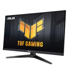 مانیتور گیمینگ 31.5 اینچ ایسوس مدل TUF Gaming VG328QA1A، رزولوشن FullHD پنل VA، نرخ بروزرسانی 170 هرتز، با نسبت تصویر 16:9، دارای اسپیکر داخلی، دارای پورت HDMI و DisplayPort و USB و خروجی هدفون