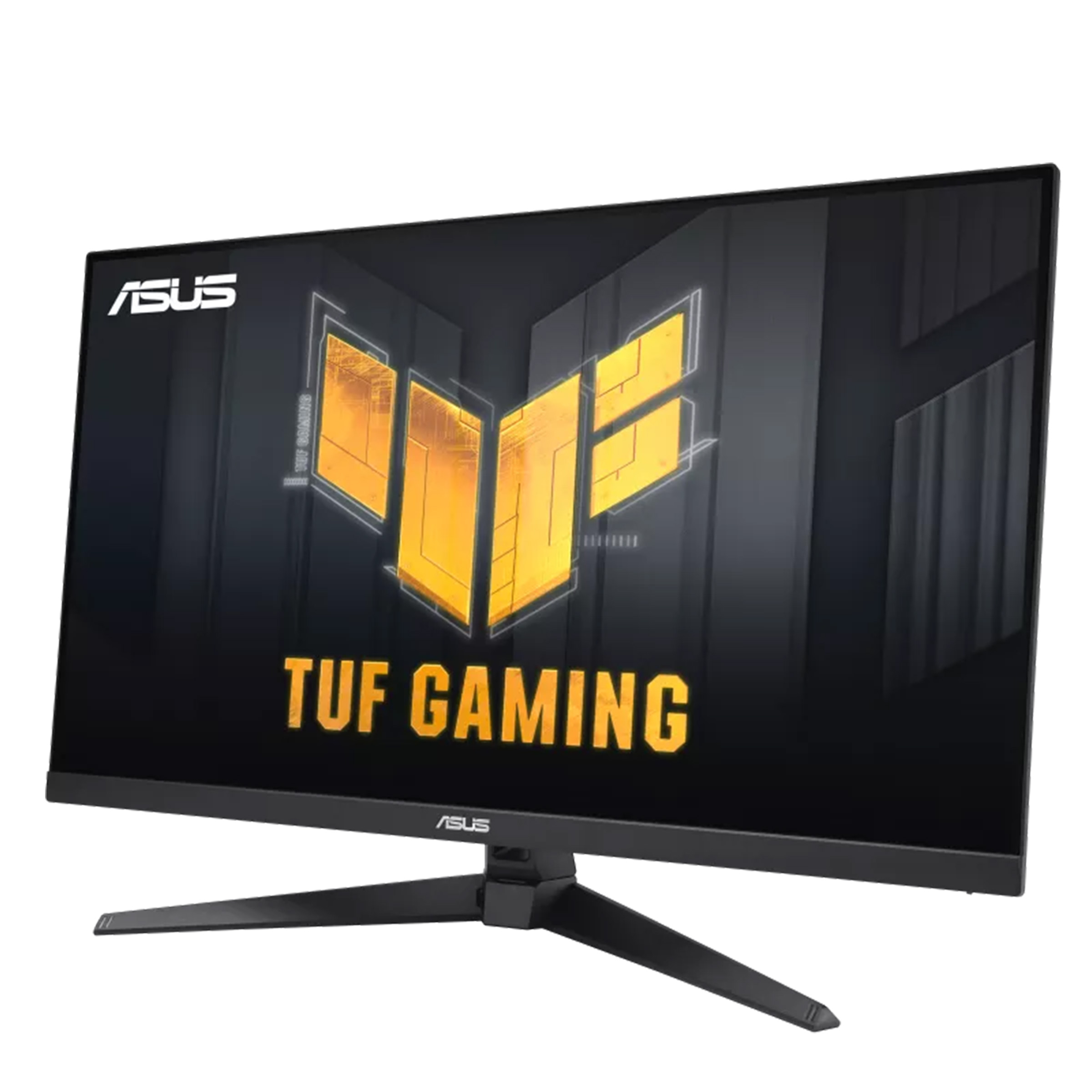 مانیتور گیمینگ 31.5 اینچ ایسوس مدل TUF Gaming VG328QA1A، رزولوشن FullHD پنل VA، نرخ بروزرسانی 170 هرتز، با نسبت تصویر 16:9، دارای اسپیکر داخلی، دارای پورت HDMI و DisplayPort و USB و خروجی هدفون