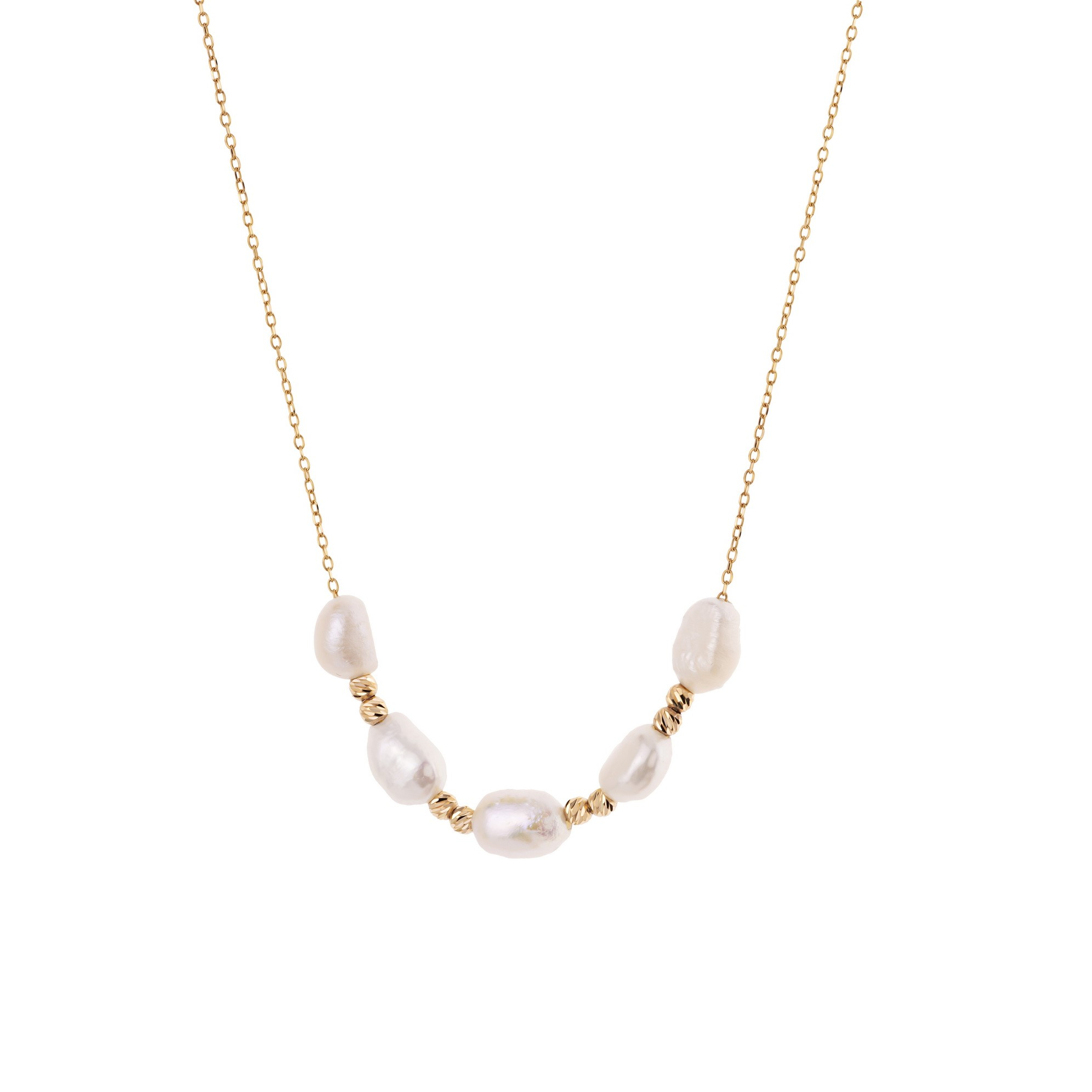 گردنبند طلا 18 عیار زنانه گالری شیدا مجد مدل البرنارد باروک