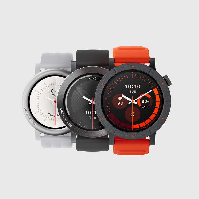 ساعت هوشمند 47 میلی‌متری ناتینگ مدل CMF Watch Pro 3 با بند سیلیکونی