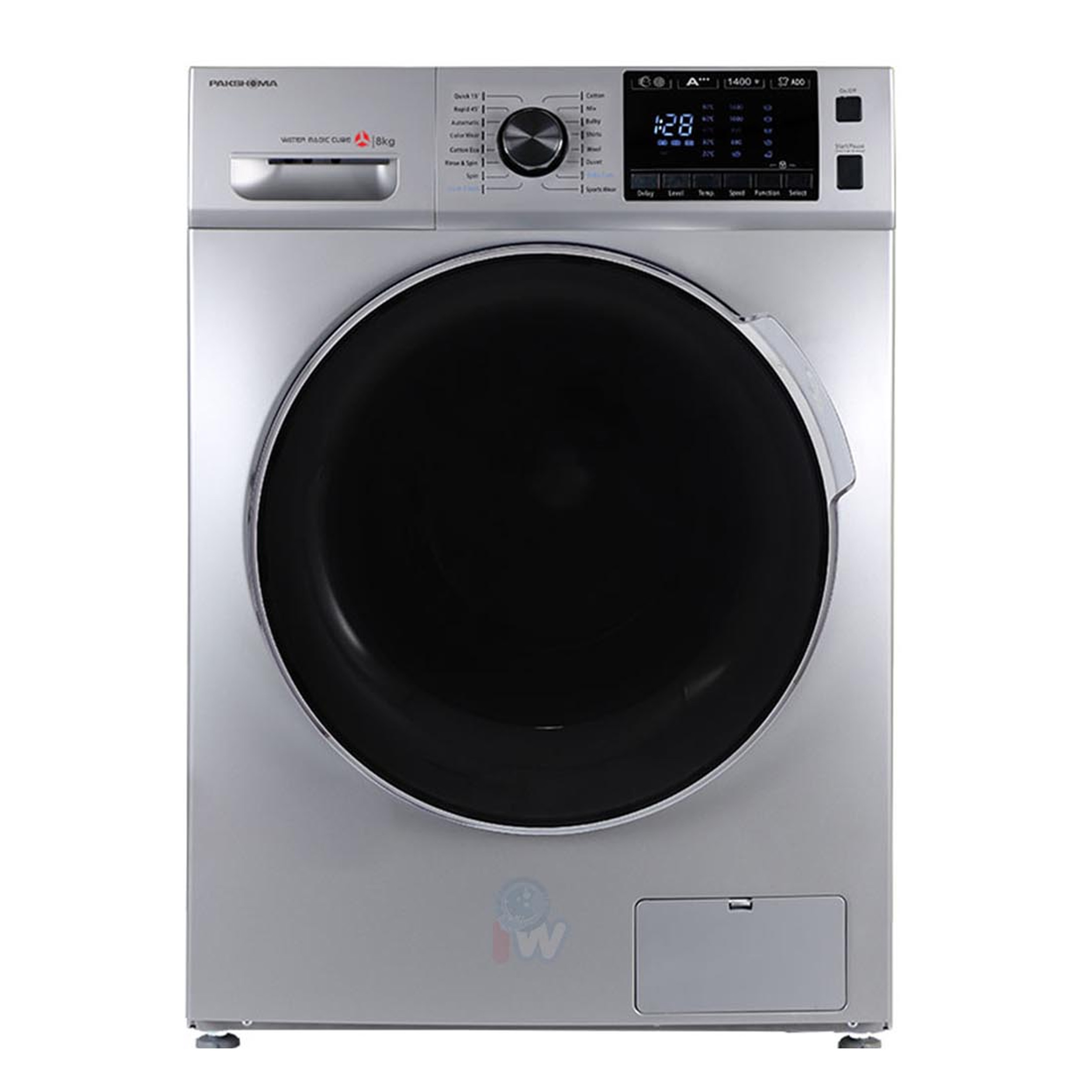 ماشین لباسشویی پاکشوما مدل BWF ۴۰۸۰۲ iST ظرفیت 8 کیلوگرم
