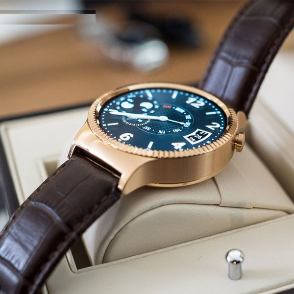 ساعت هوشمند هواوی مدل Steel Case  بند چرمی