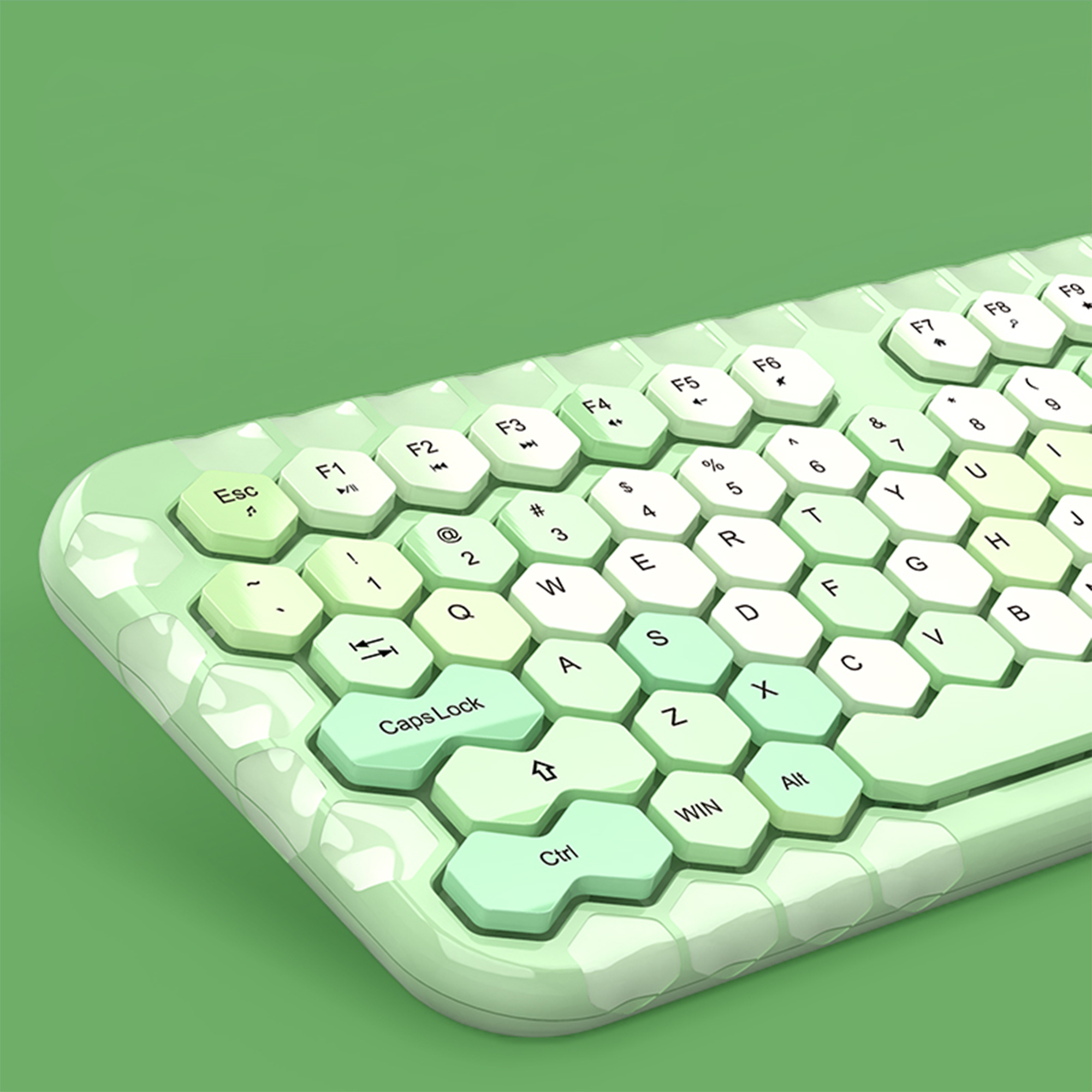 کیبورد و ماوس بی سیم مافی مدل Honey Plus