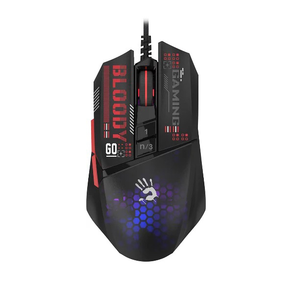 ماوس بلادی مدل گیمینگ W60 Max Mini Honeycomb Activated