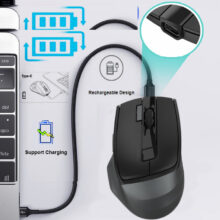 ماوس بی سیم ای فورتک مدل F_STYLER_FB_45CS_AIR2_SILENT