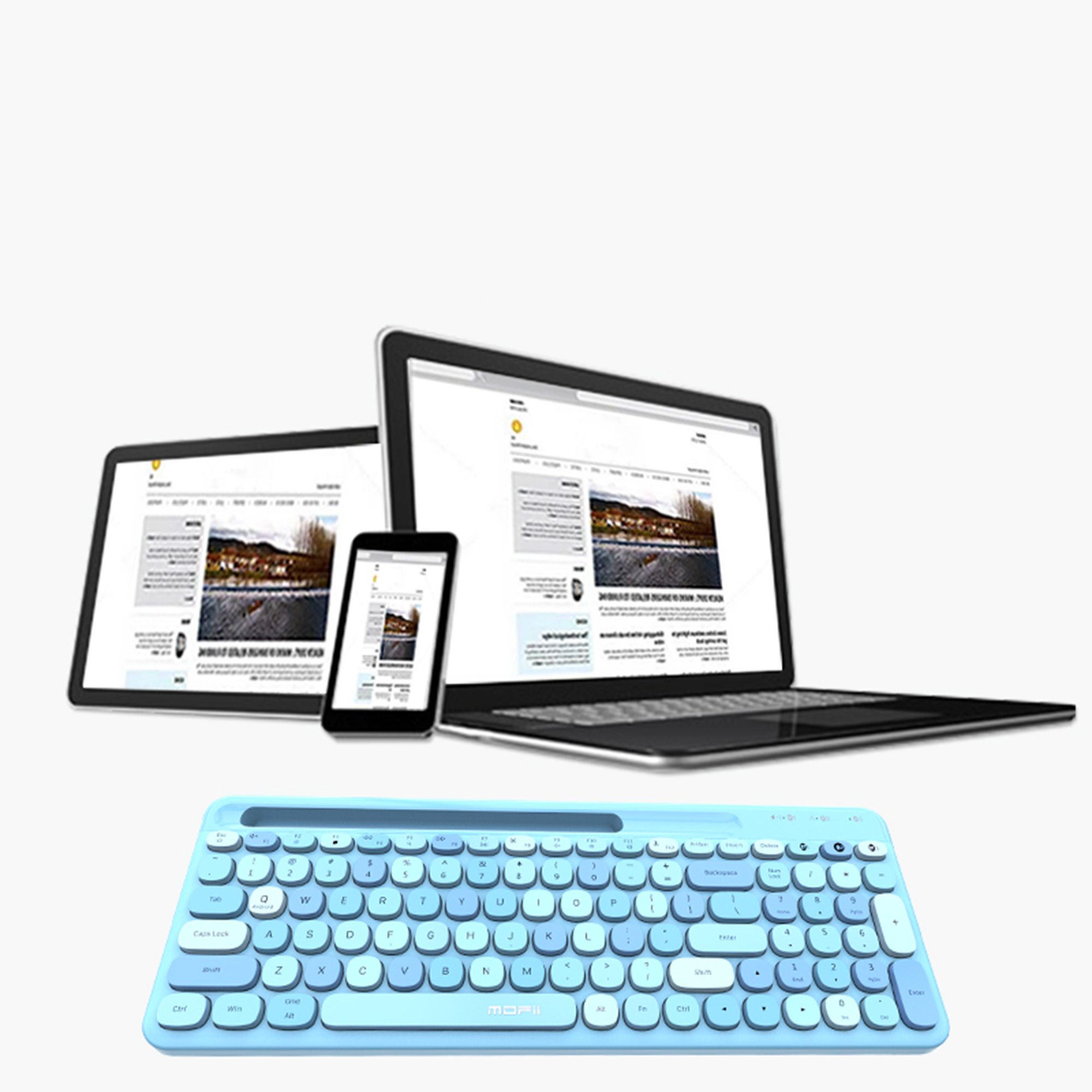 کیبورد بی سیم مافی مدل 888BT، سوییچ ممبران، Tenkeyless