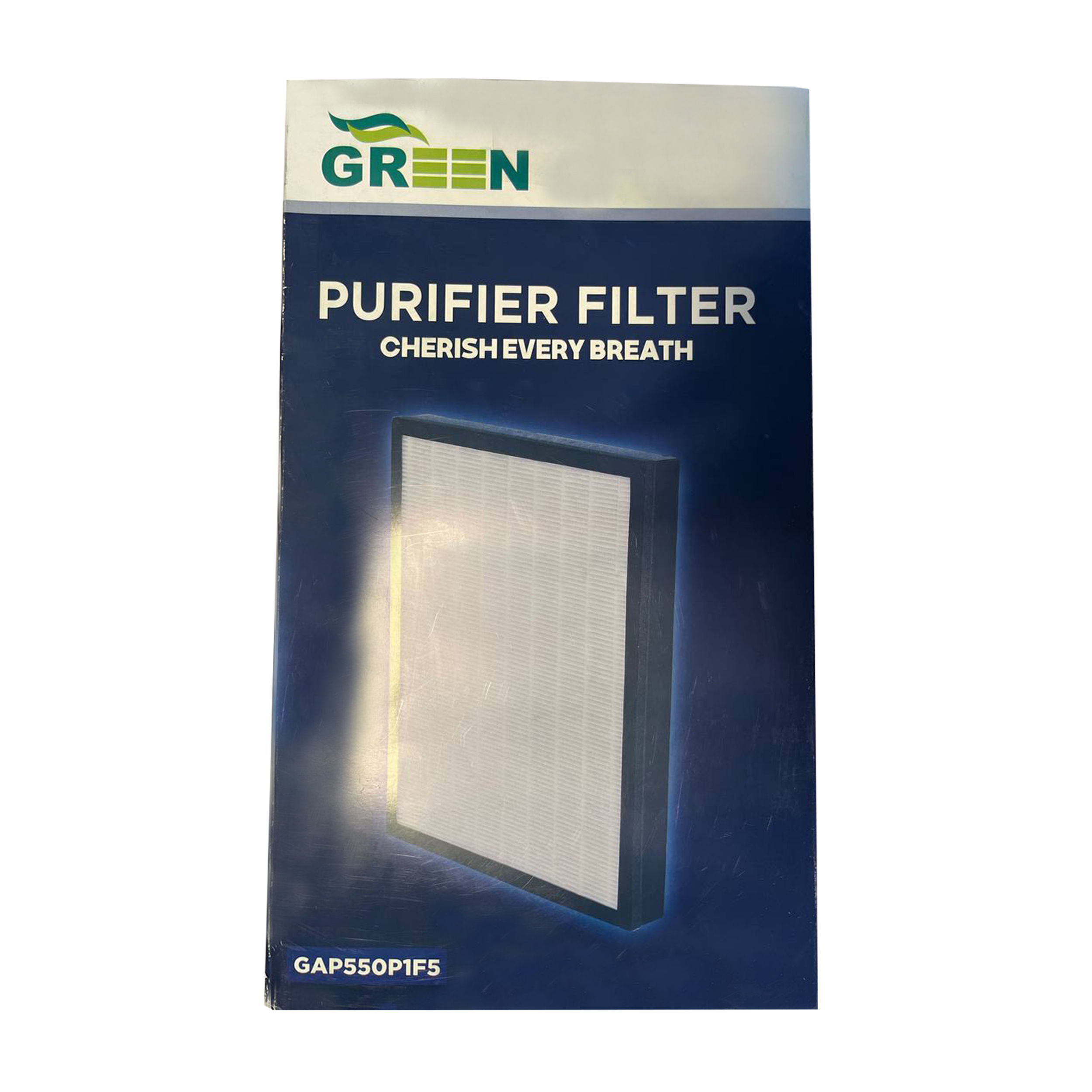 مجموعه دستگاه تصفیه کننده هوا گرین مدل GAP550P1F5 به همراه فیلتر یدکی