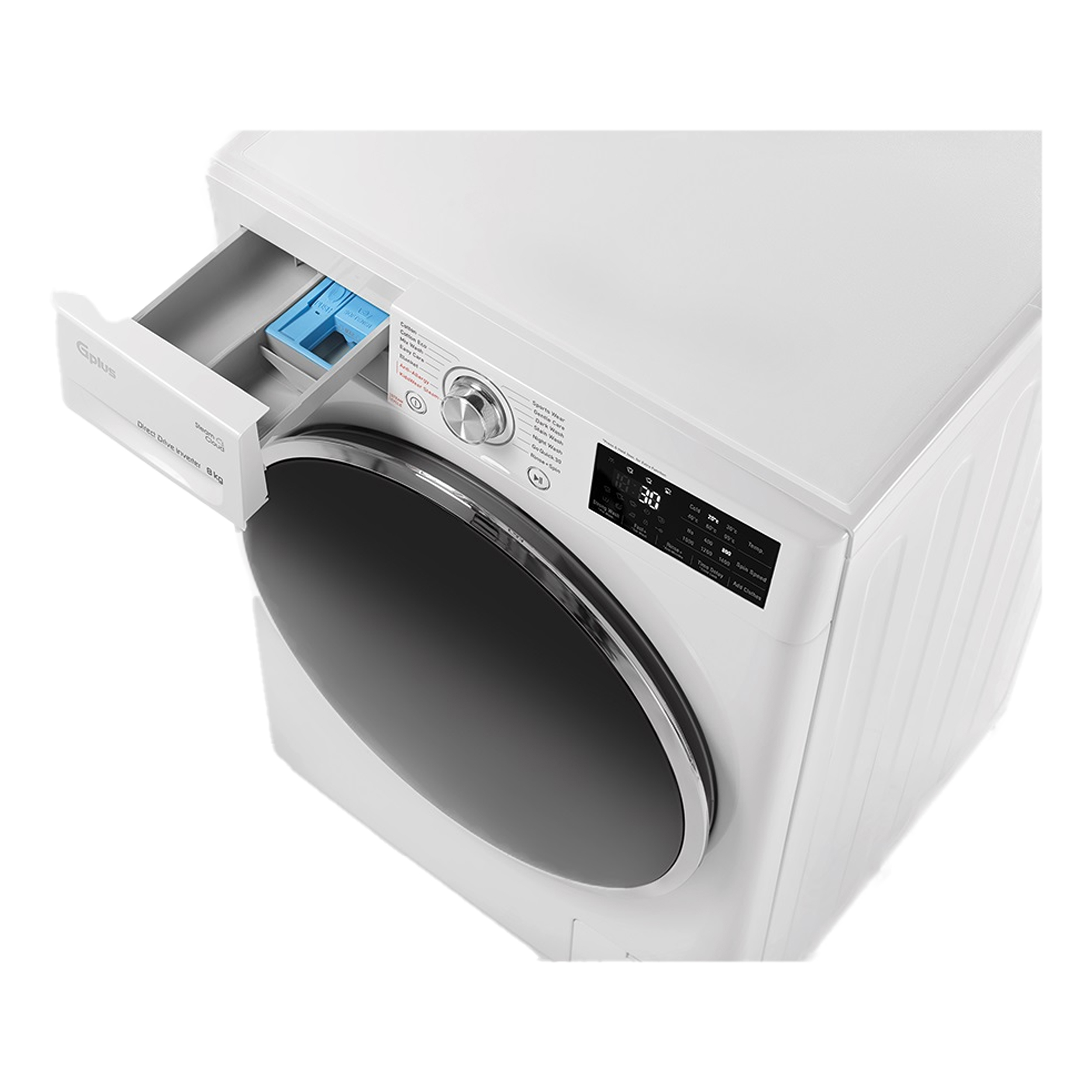 ماشین لباسشویی 8 کیلوگرم  اتوماتیک جی پلاس مدل GWM-M880W