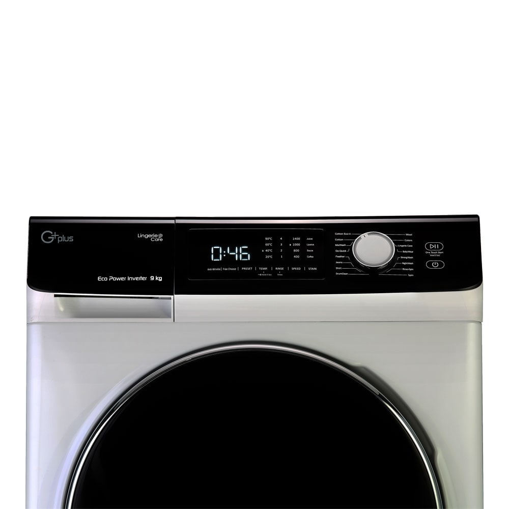 ماشین لباسشویی جی پلاس مدل GWM-K946S ظرفیت 9 کیلوگرم