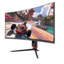 مانیتور خمیده گیمینگ 34 اینچ جی پلاس مدل GGM-K349QN