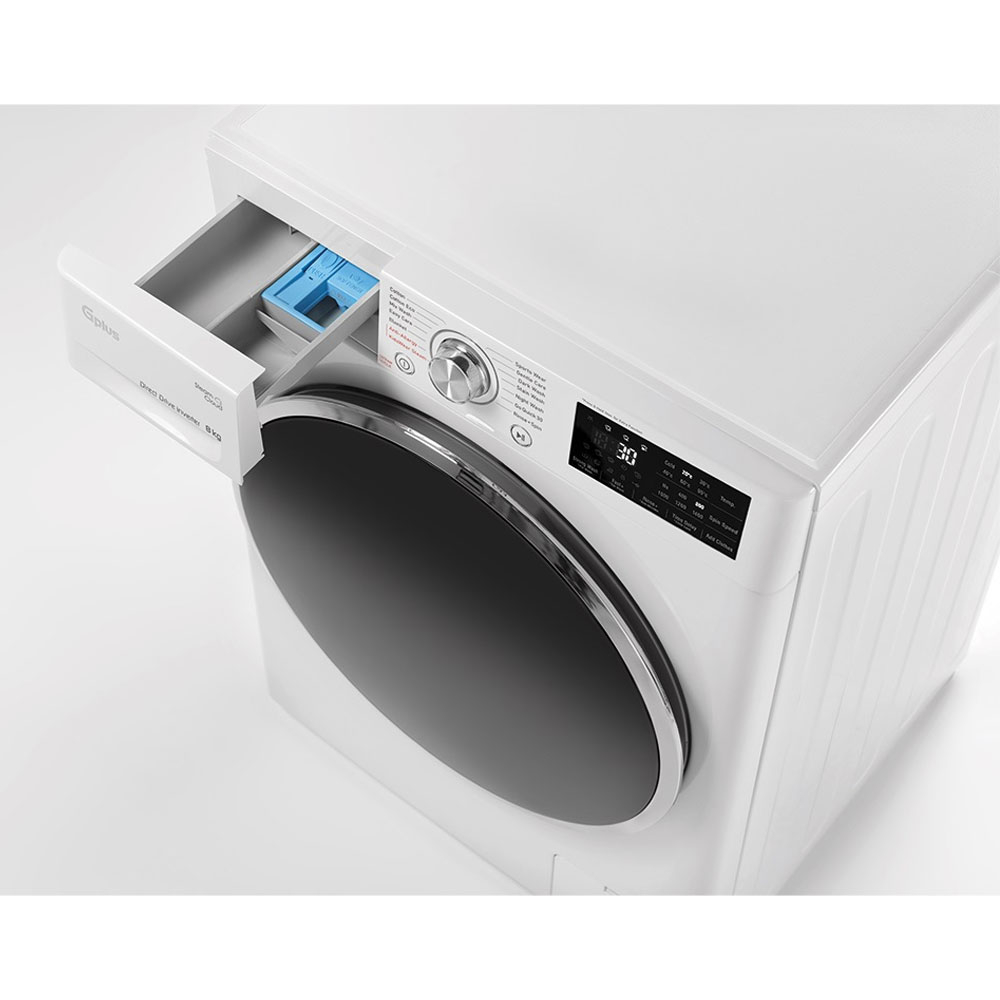 ماشین لباسشویی 8 کیلوگرم اتوماتیک جی پلاس مدل GWM-P88W