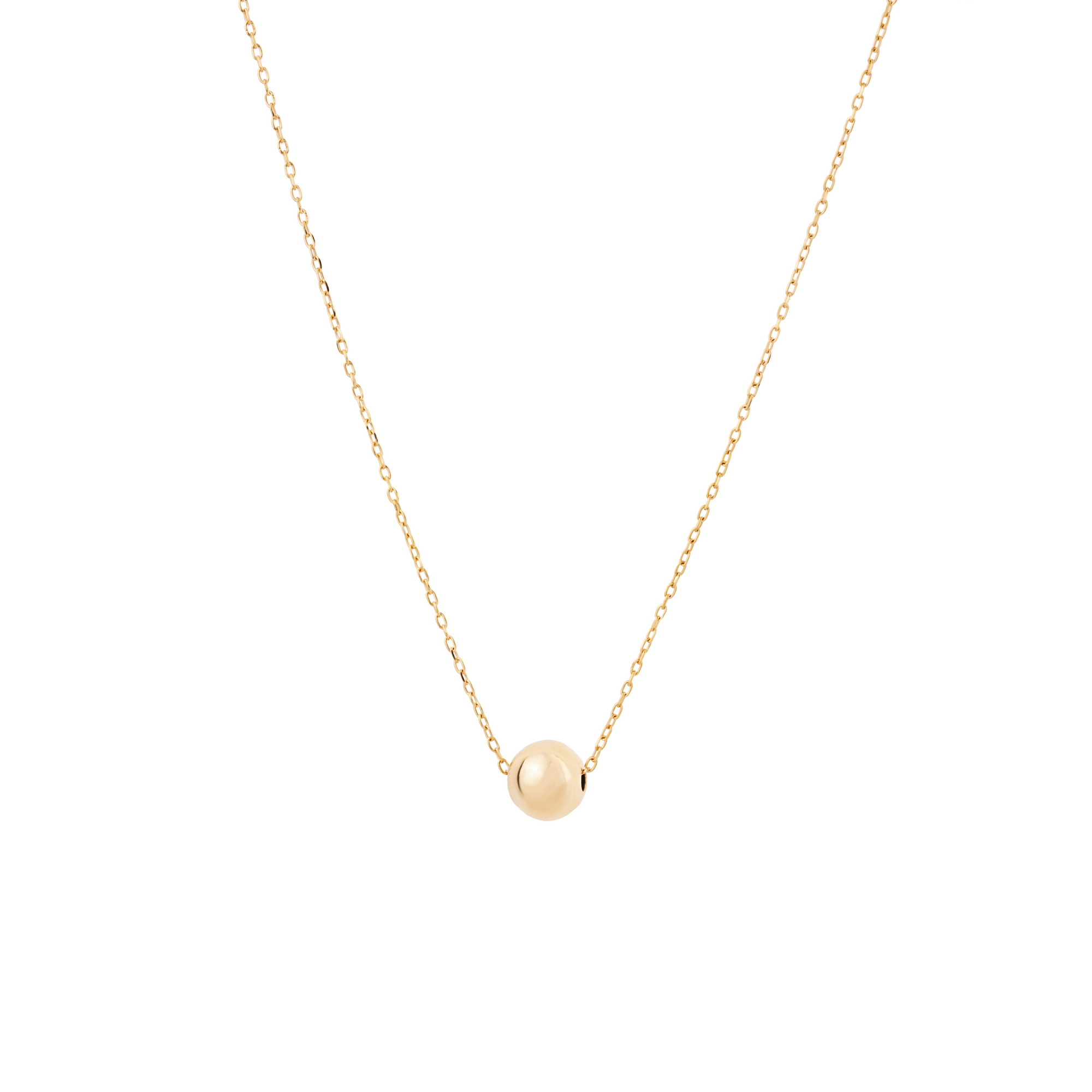 گردنبند فلامینگو طلا 18 عیار زنانه گالری شیدا مجد مدل گوی 7