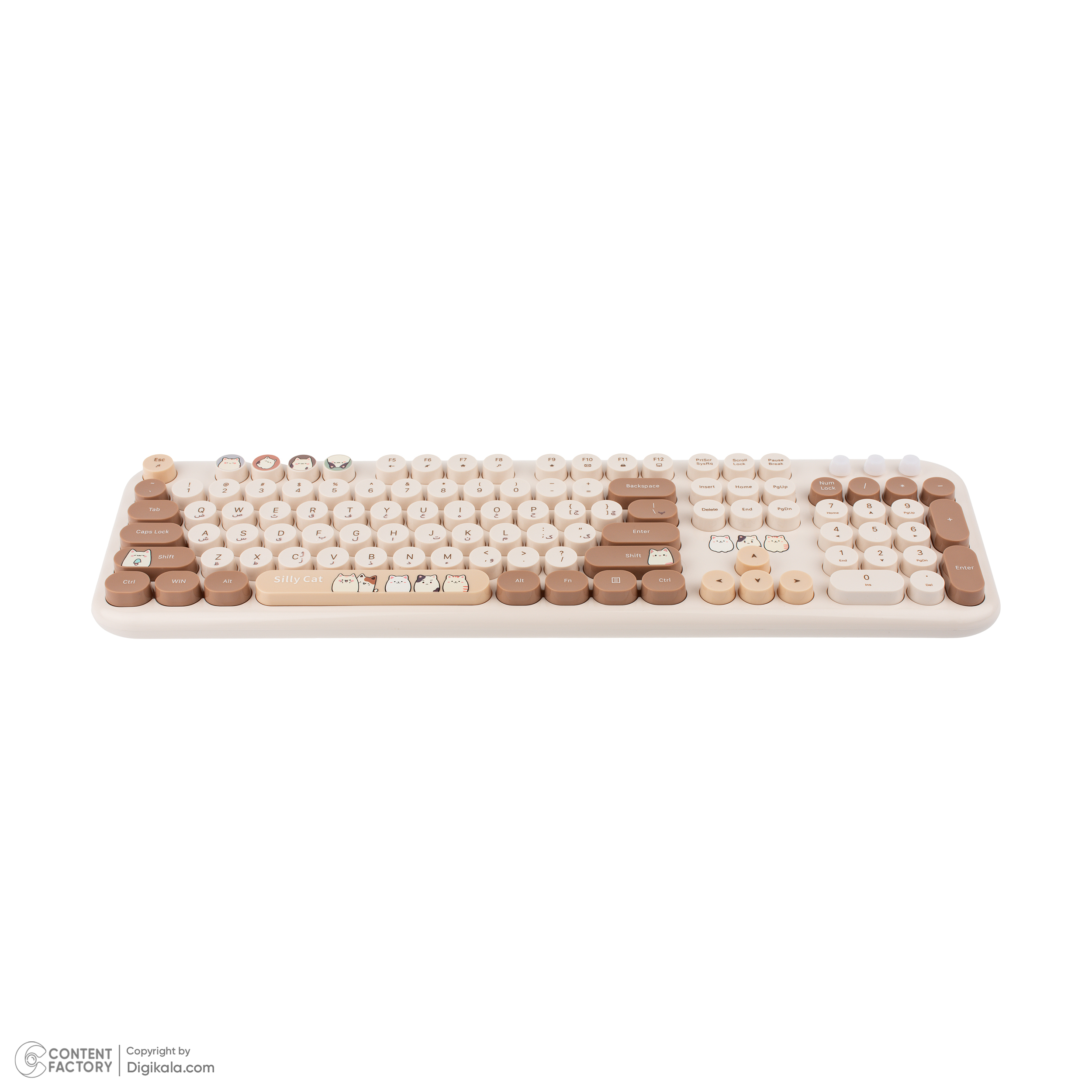 کیبورد و ماوس مافی مدل Silly Cat