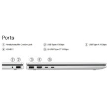 لپ تاپ 14 اینچی اچ‌ پی مدل OmniBook 5 Flip 14-fp0013dx-Core 5 120U-8GB LPDDR5-512GB SSD-Touch-Backlit-W