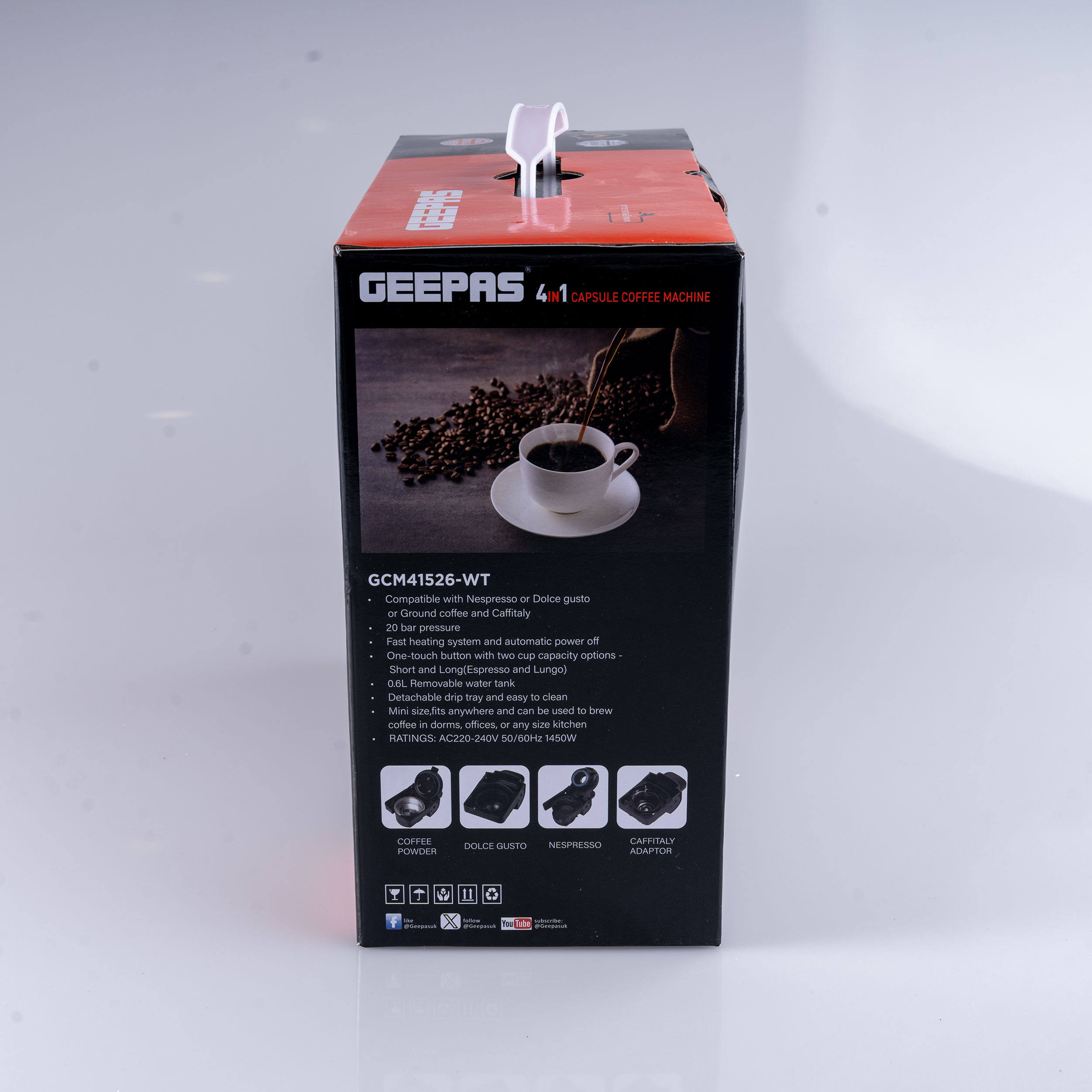 نسپرسو ساز جی پاس مدل GCM41526-BK