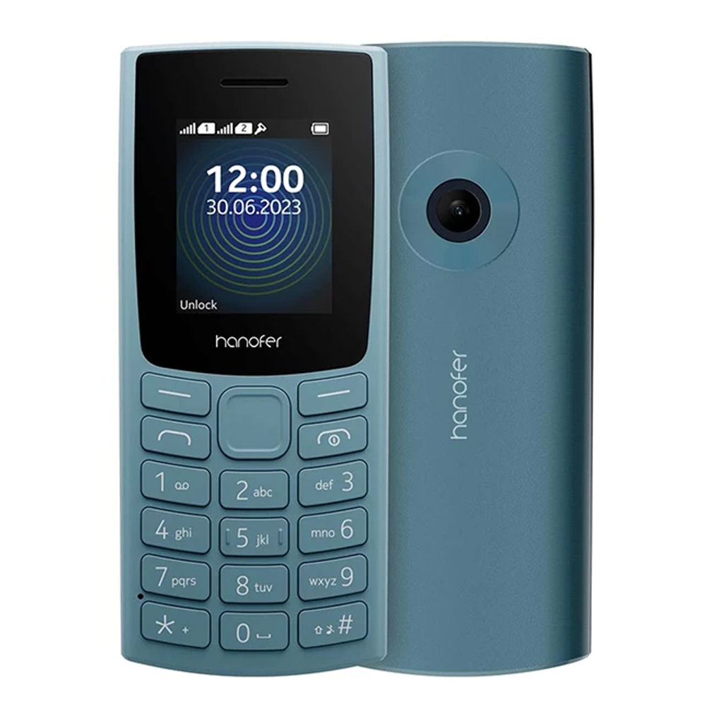 گوشی موبایل هانوفر مدل 110 2023 دو سیم کارت ظرفیت 32 مگابایت