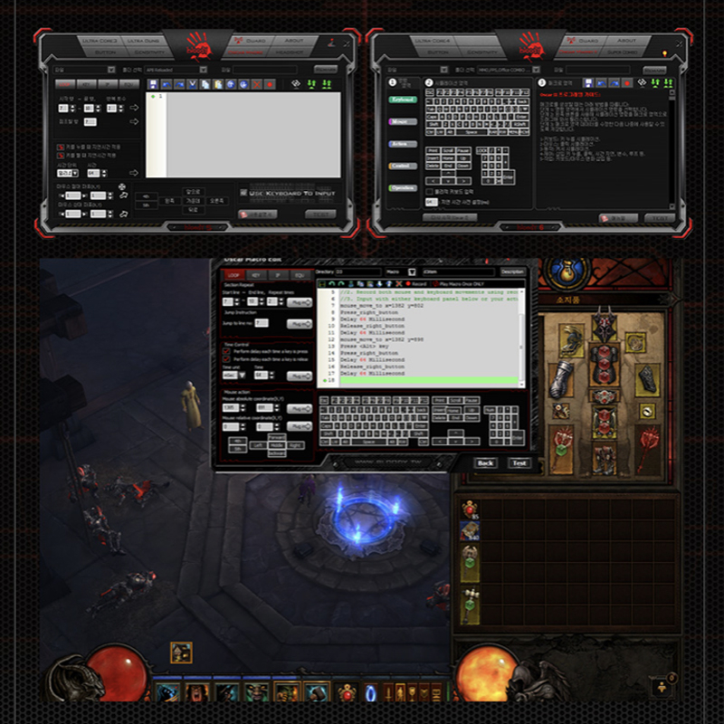 ماوس گیمینگ بلادی مدل A7O_RGB_ACTIVATED