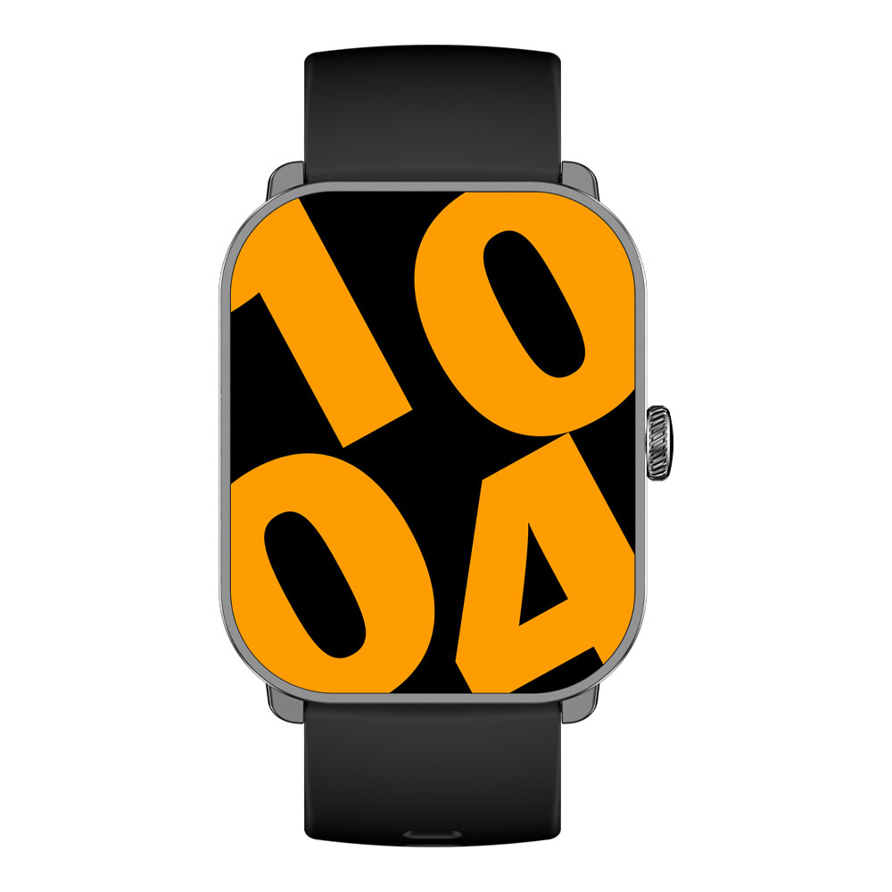 ساعت هوشمند گلوریمی مدل GS2 SE مناسب برای ورزش، کنترل سطح اکسیژن خون، شمارش ضربان قلب، پایش وضعیت خواب، نمایش وضعیت آب و هوا با بند سیلیکونی