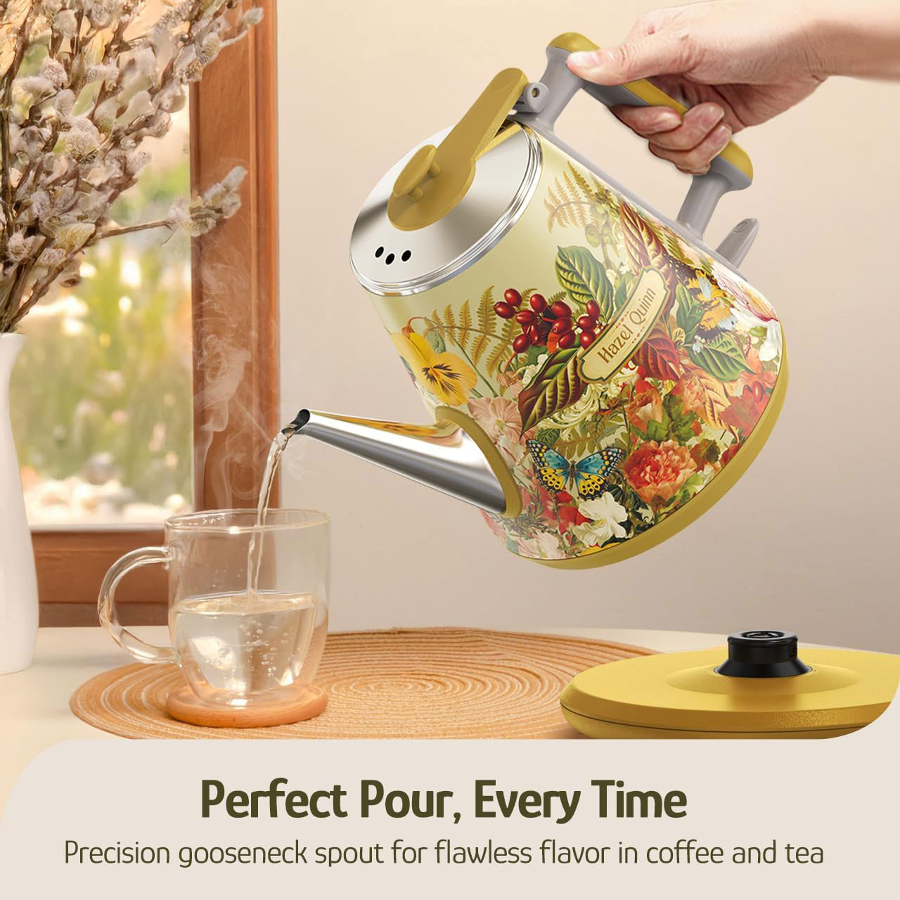 کتری برقی هازل کویین مدل XSH005 گنجایش 1 لیتر