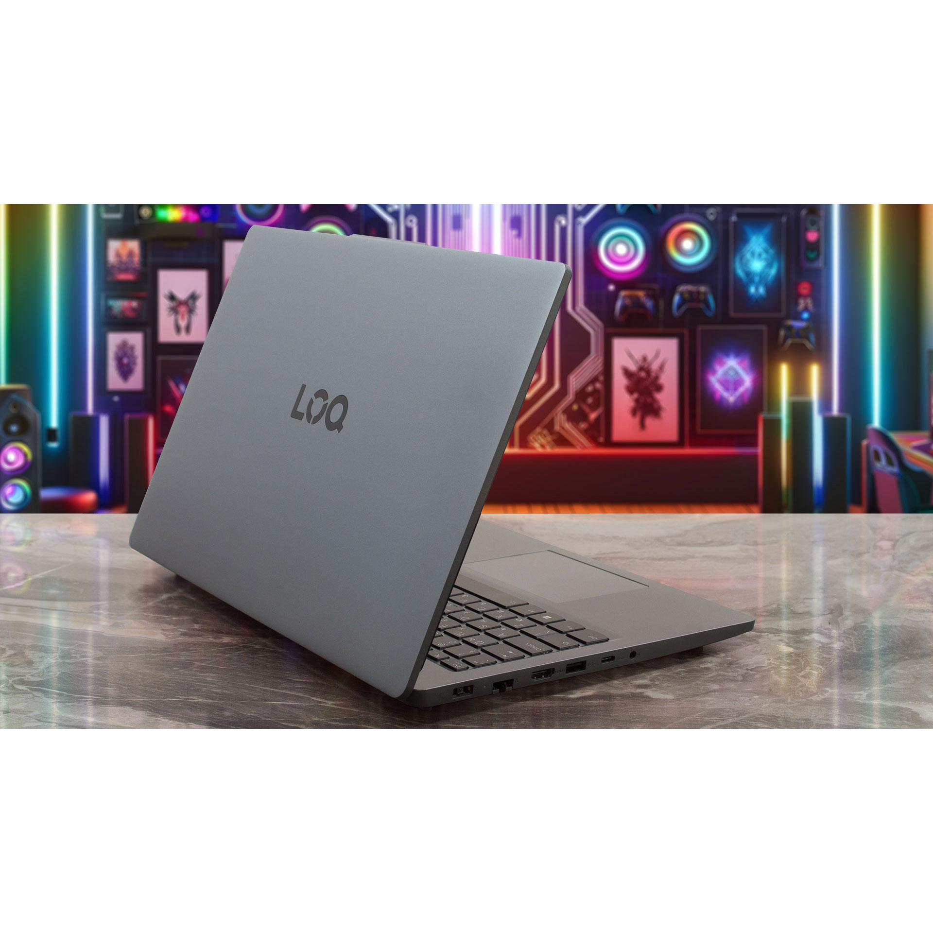 لپ تاپ 15.6 اینچی لنوو مدل LOQ 15IAX9E-i5 12450HX-12GB DDR5 4800MHz-512GB SSD-RTX3050 6GB-FHD 144Hz-W