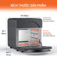 سرخ کن بدون روغن یونی مدل UE-999