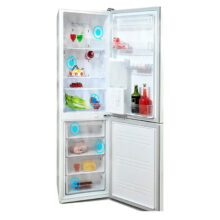 یخچال فریزر 24 فوت دوو مدل BMI-10GW با ارتفاع 196، پهنای 67 و عمق 68 سانتی متر، میزان مصرف انرژی A+، دارای ۱ کشو در یخچال و 4 کشو در فریزر، دارای سیستم نوفراست