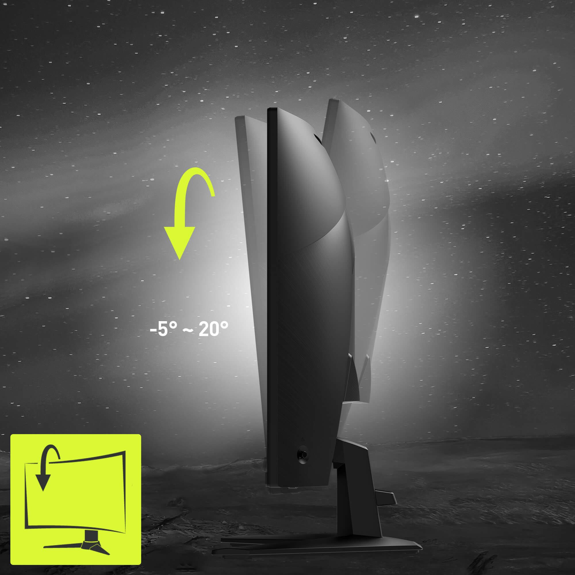 مانیتور خمیده گیمینگ 32 اینچ ام اس آی مدل MAG 32C6X