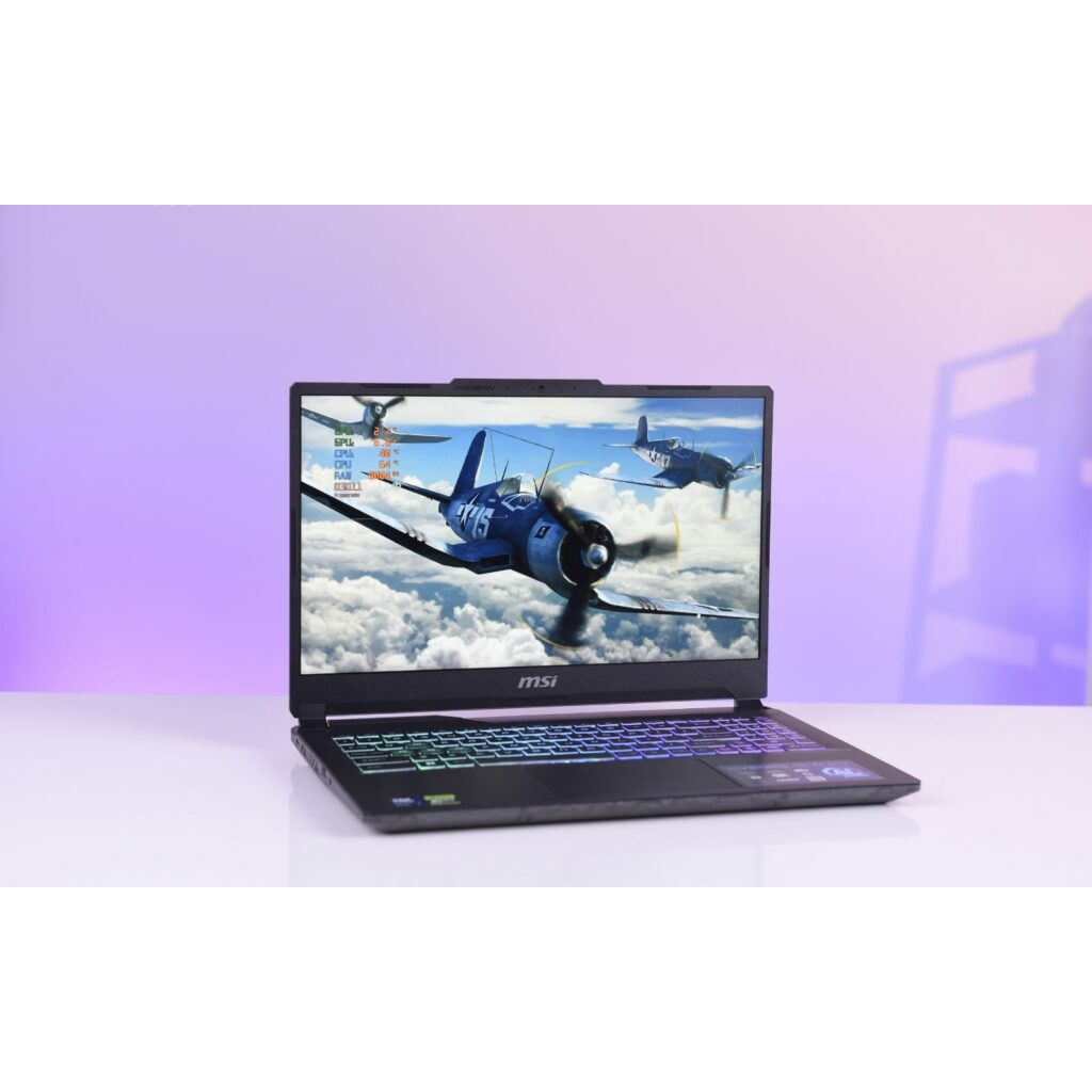 لپ تاپ 15.6 اینچی ام اس آی مدل Cyborg 15 AI A1VEK-Core Ultra 7 155H-16GB DDR5-1TB SSD-RTX4050 6GB-FHD 144Hz