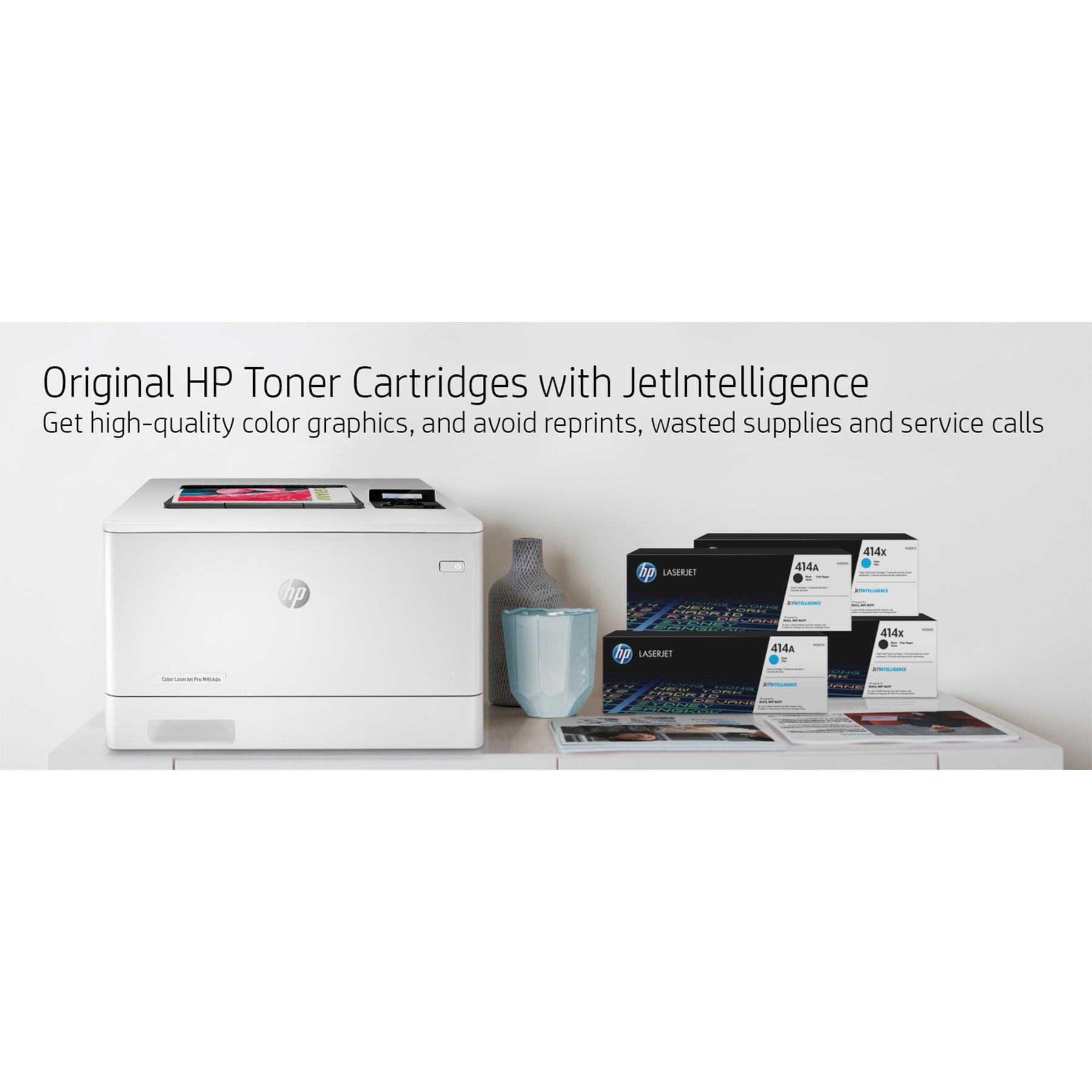 پرینتر لیزری اچ پی مدل Color LaserJet Pro M454dn